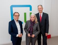 Ministerin Isabel Pfeiffer-Poensgen Ministerin Isabel Pfeiffer-Poensgen am Learning Lab