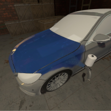 VR-Lackierwerkstatt Prototyp